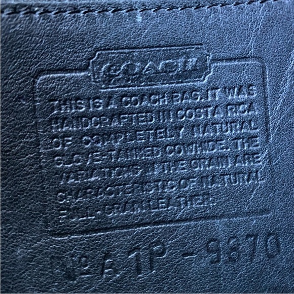 Coach court bag with silver hardware - Picture 8 of 8